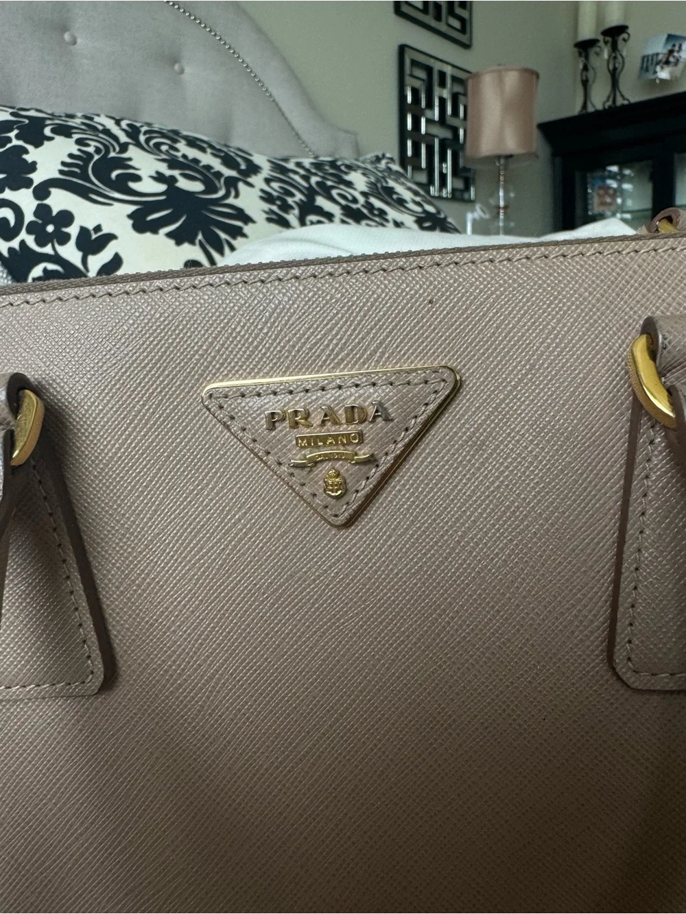 Prada structured saffiano